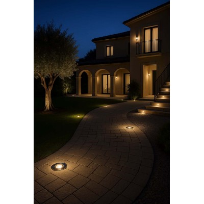 قاب چراغ دفنی ضدآب