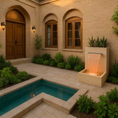 آبنما آبشاری قابل حمل