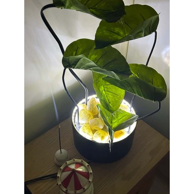 آبنما دکوراتیو با چراغ خواب